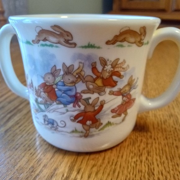 Royal Doulton Bunnykins Double Handled Mug - Picture 1 of 4